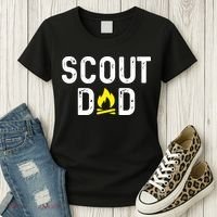 Scouting Dad Scout Dad Father Scout Women's T-Shirt thumb 3
