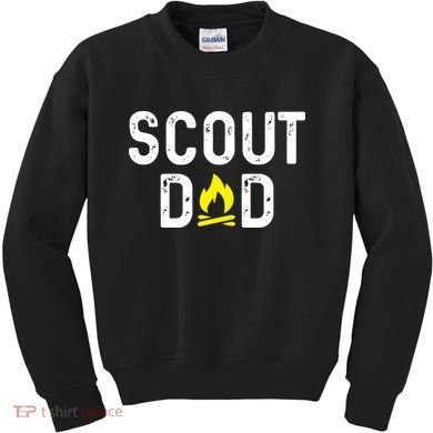 Scouting Dad Scout Dad Father Scout Kids Sweatshirt
