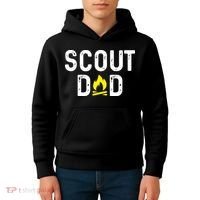 Scouting Dad Scout Dad Father Scout Kids Hoodie thumb 4