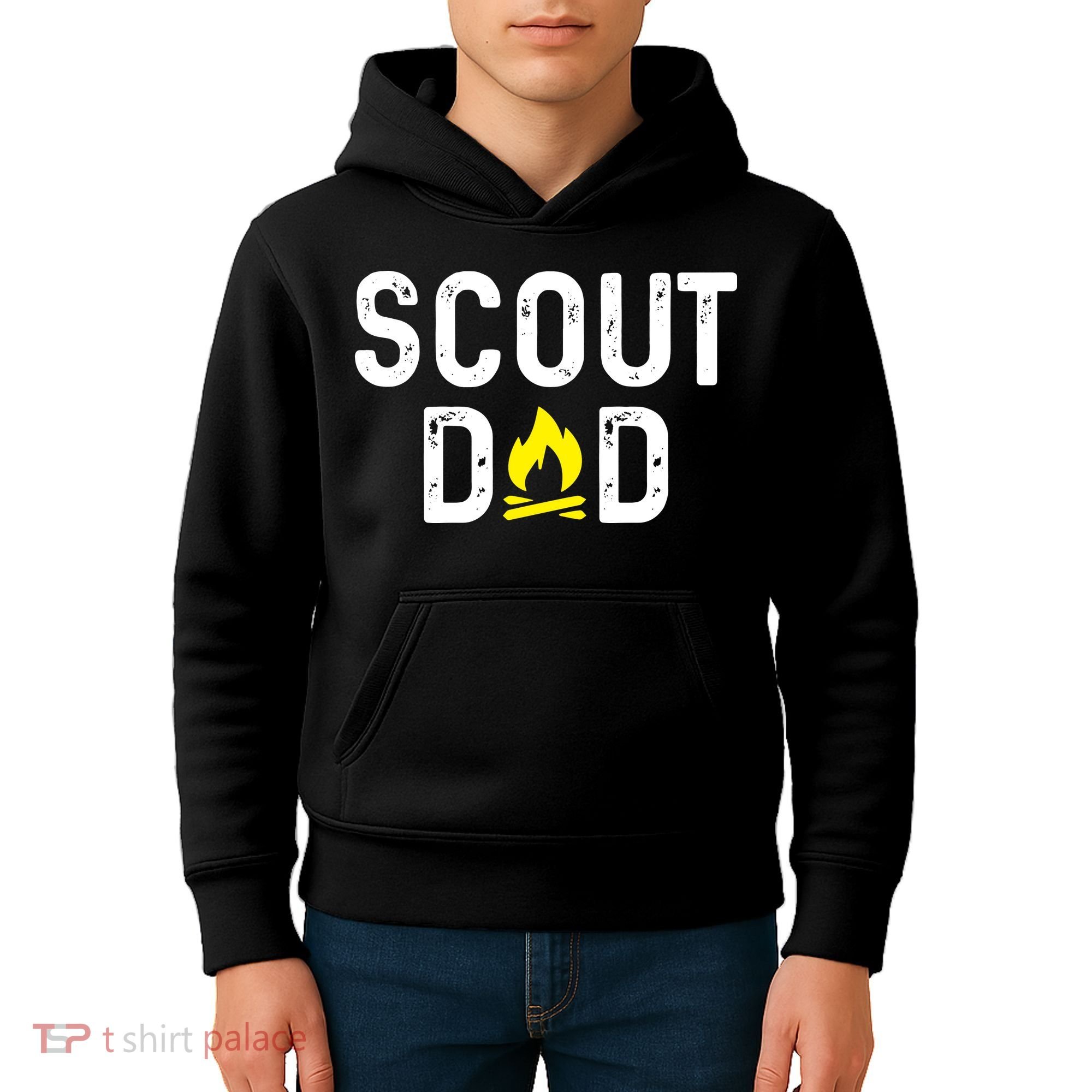 Scouting Dad Scout Dad Father Scout Kids Hoodie