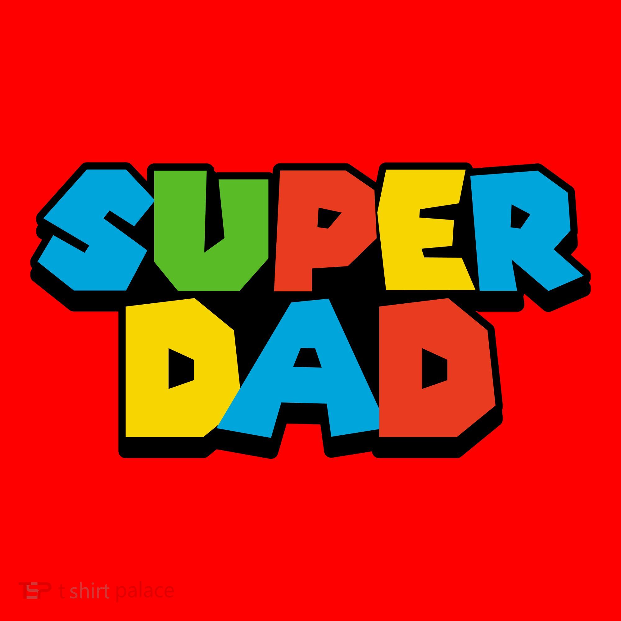 Super Dad Santa Hat