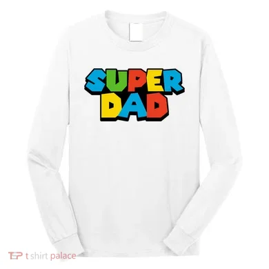 Super Dad Long Sleeve Shirt