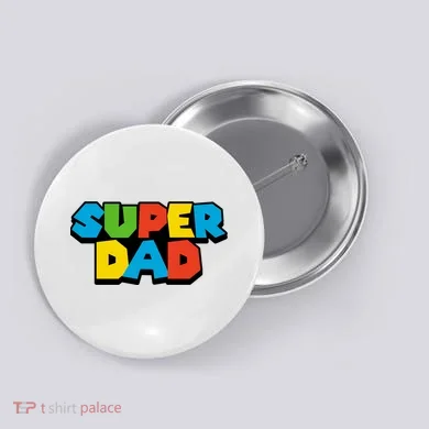 Super Dad Button