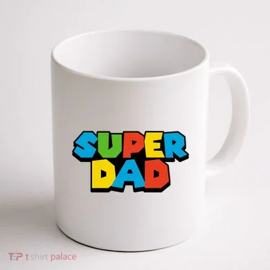 Super Dad Coffee Mug back