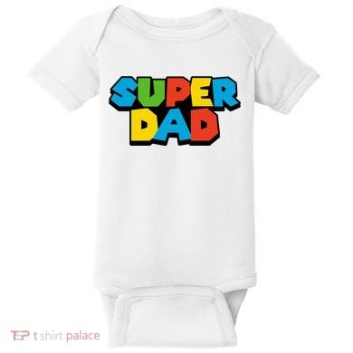Super Dad Baby Bodysuit