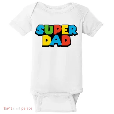 Super Dad Baby Bodysuit