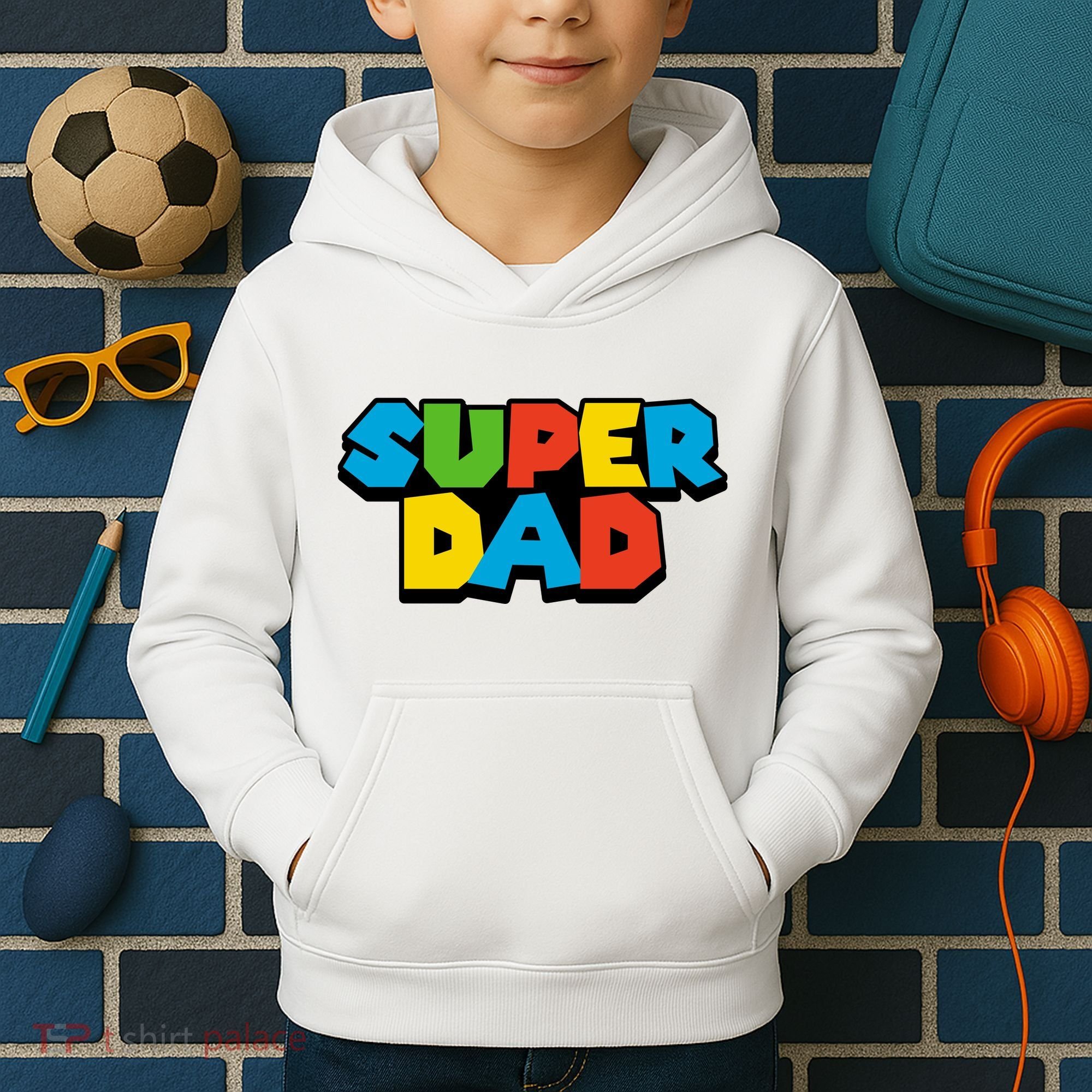 Super Dad Kids Hoodie