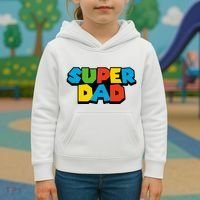 Super Dad Kids Hoodie thumb 3