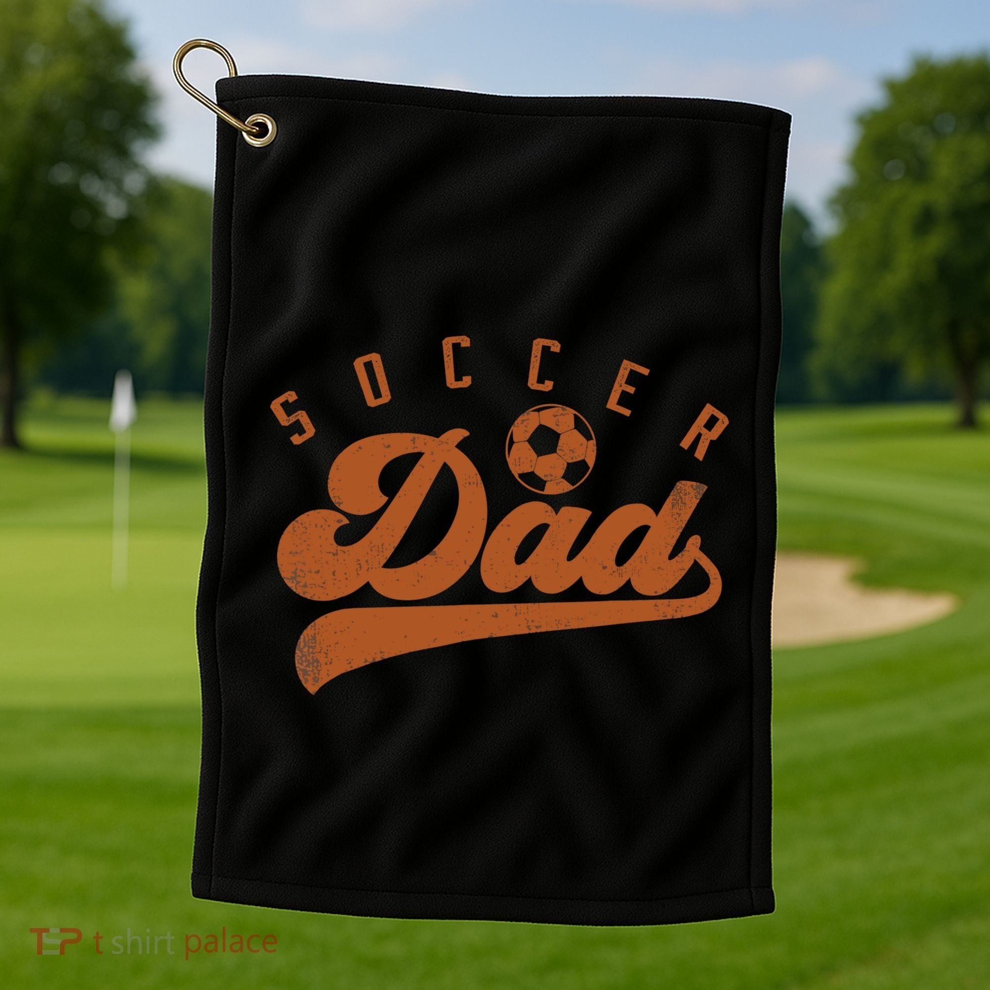Soccer Dad Golf Towel