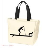 SUP Dog Stand Up Paddle Board Paddling Surf Surfing Tote Bag thumb 3