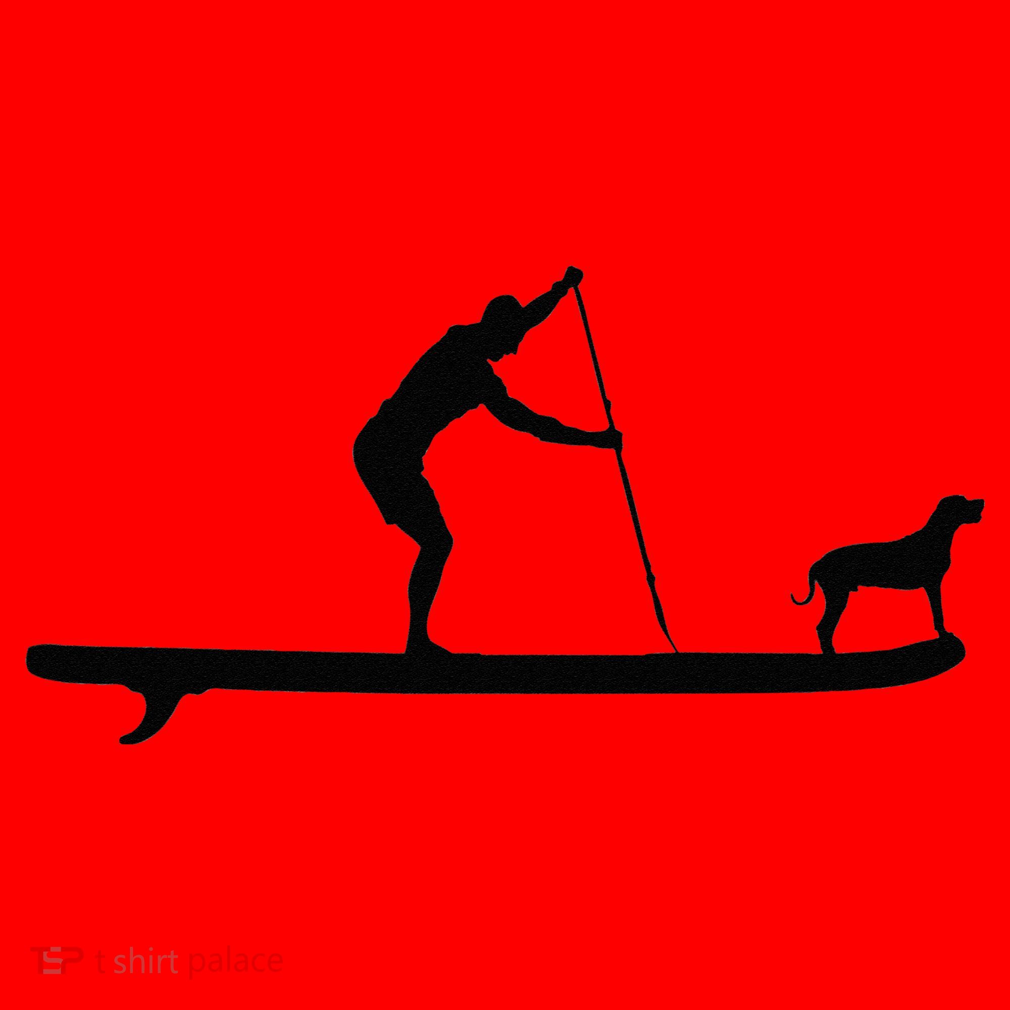 SUP Dog Stand Up Paddle Board Paddling Surf Surfing Santa Hat