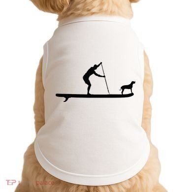 SUP Dog Stand Up Paddle Board Paddling Surf Surfing Doggie Tank