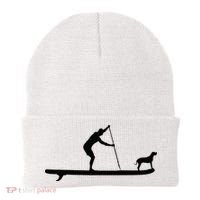 SUP Dog Stand Up Paddle Board Paddling Surf Surfing Beanie thumb 0