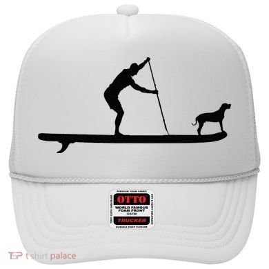 SUP Dog Stand Up Paddle Board Paddling Surf Surfing Hat