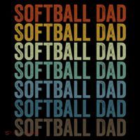 Softball Dad Softball Dad Gift Bucket Hat thumb 4
