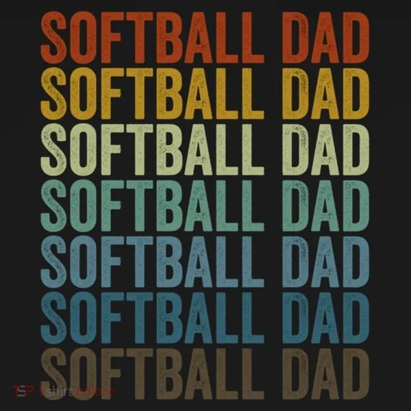 Softball Dad Softball Dad Gift Bucket Hat