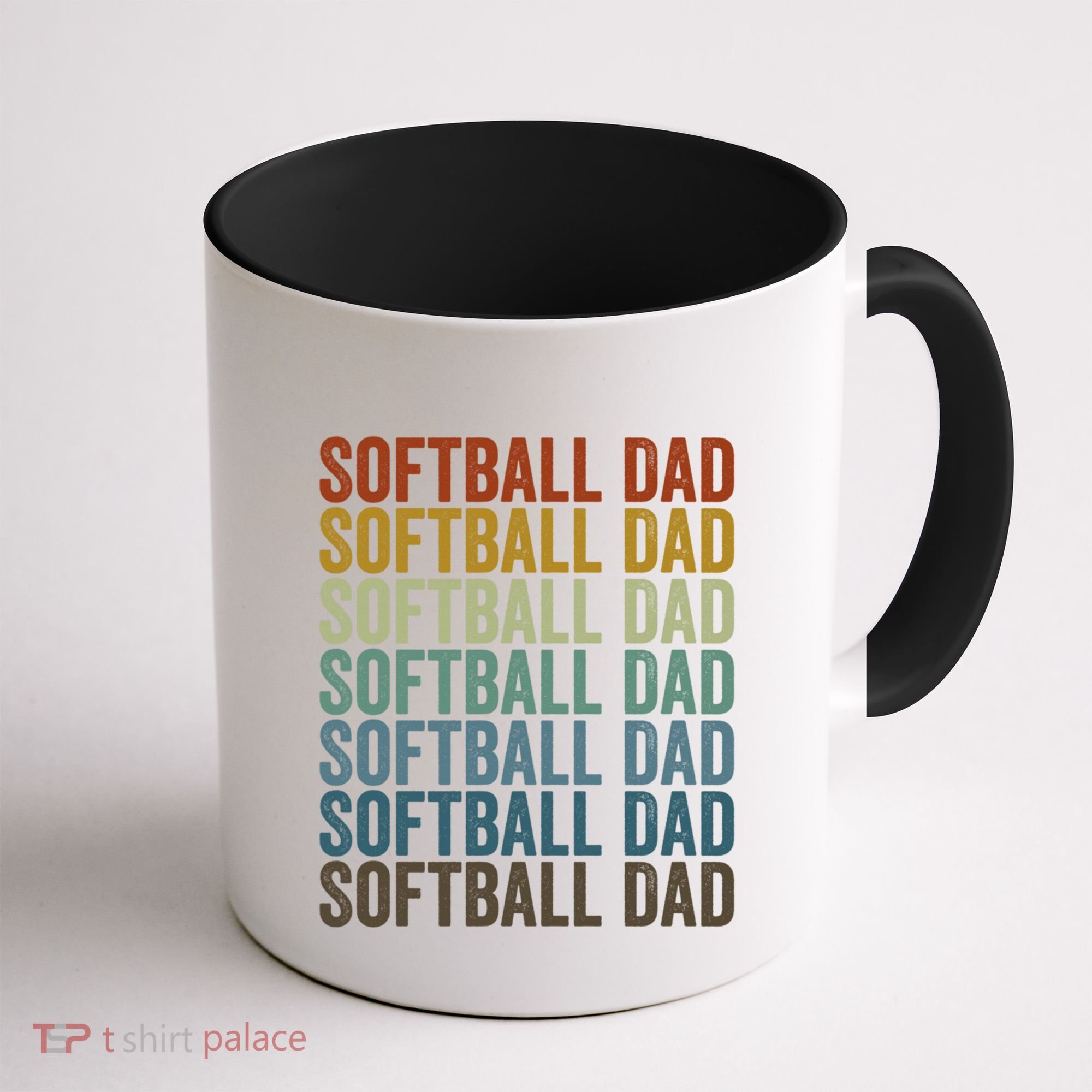Softball Dad Softball Dad Gift Coffee Mug