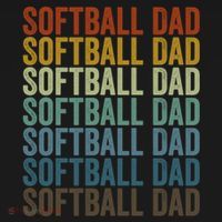 Softball Dad Softball Dad Gift Pajama Set thumb 2