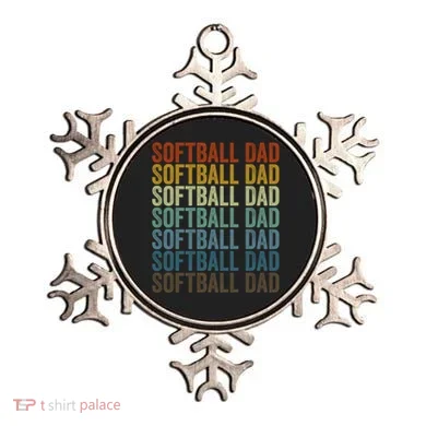 Softball Dad Softball Dad Gift Ornament