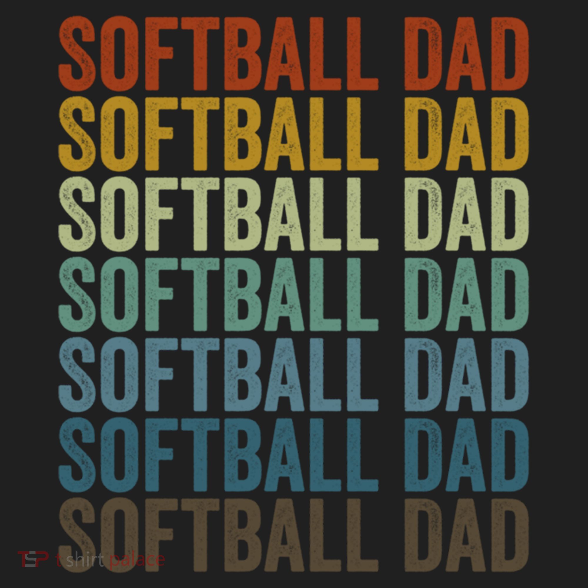 Softball Dad Softball Dad Gift Hat