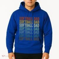 Softball Dad Softball Dad Gift Hoodie thumb 2