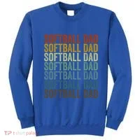 Softball Dad Softball Dad Gift Sweatshirt thumb 0