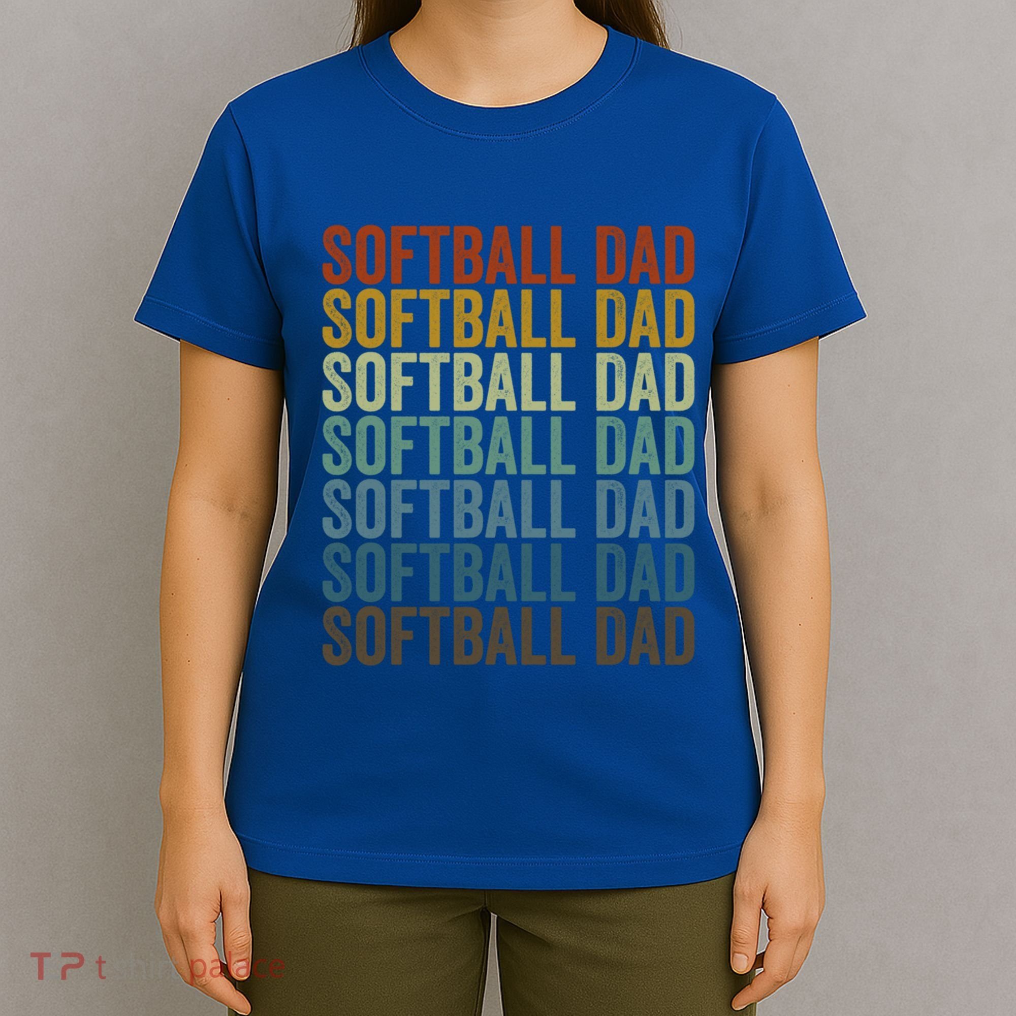 Softball Dad Softball Dad Gift T-Shirt