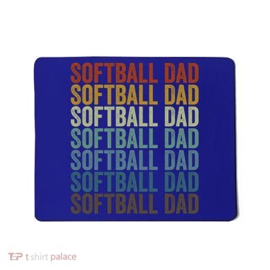 Softball Dad Softball Dad Gift Mousepad