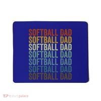 Softball Dad Softball Dad Gift Mousepad thumb 0