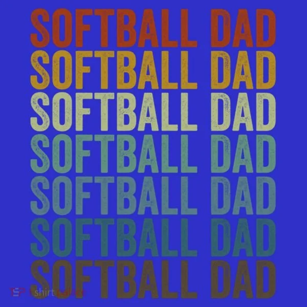 Softball Dad Softball Dad Gift Toddler Hoodie
