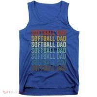 Softball Dad Softball Dad Gift Tank Top thumb 0