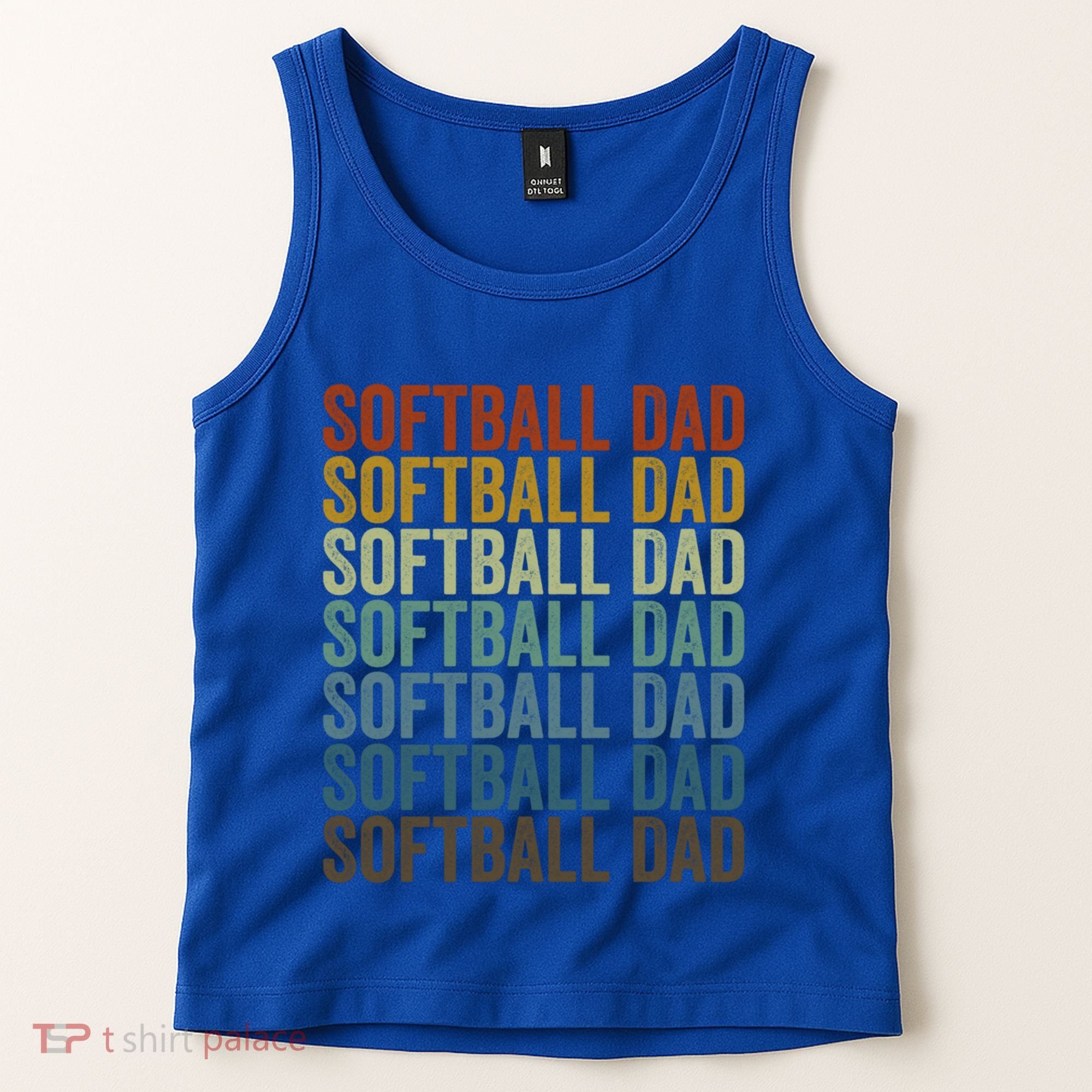 Softball Dad Softball Dad Gift Tank Top