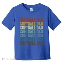 Softball Dad Softball Dad Gift Toddler T-Shirt thumb 0