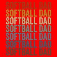 Softball Dad Softball Dad Gift Santa Hat thumb 1