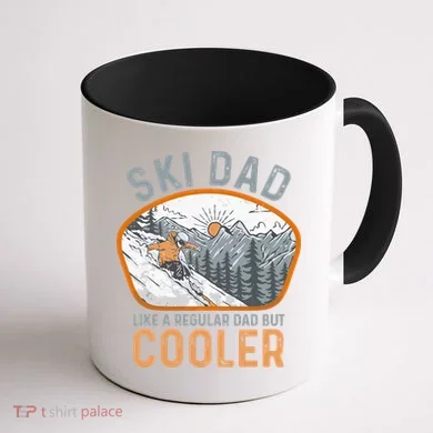 Ski Dad Coffee Mug back