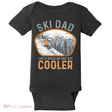 Ski Dad Baby Bodysuit