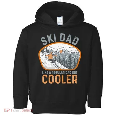 Ski Dad Toddler Hoodie