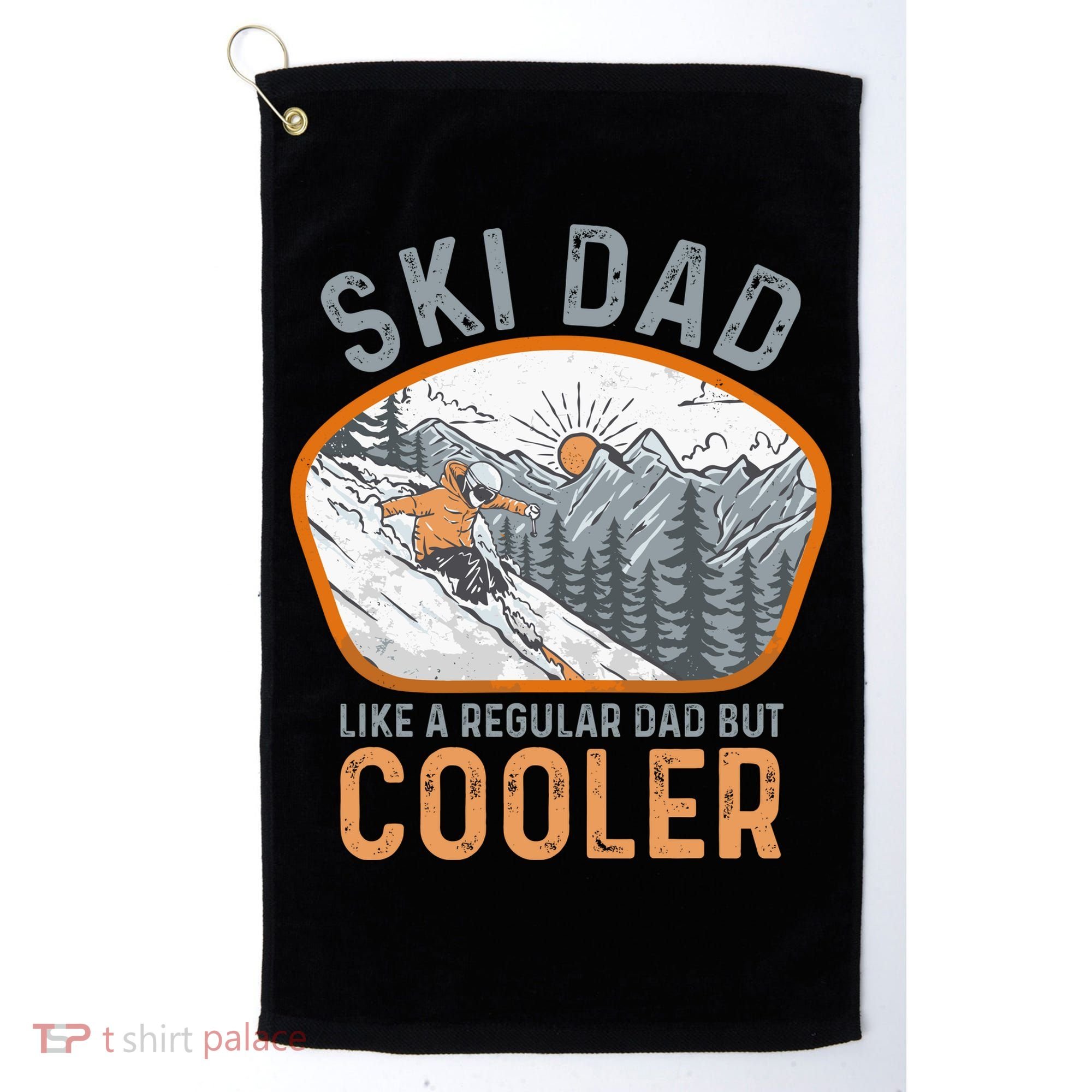 Ski Dad Golf Towel