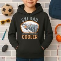 Ski Dad Kids Hoodie thumb 2