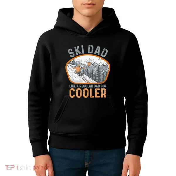 Ski Dad Kids Hoodie