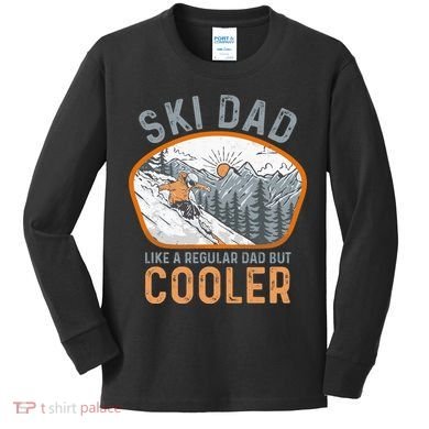 Ski Dad Kids Long Sleeve Shirt