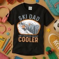 Ski Dad Kids T-Shirt thumb 3