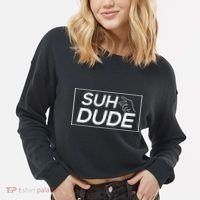 Suh Dude Cropped Pullover Crew thumb 2