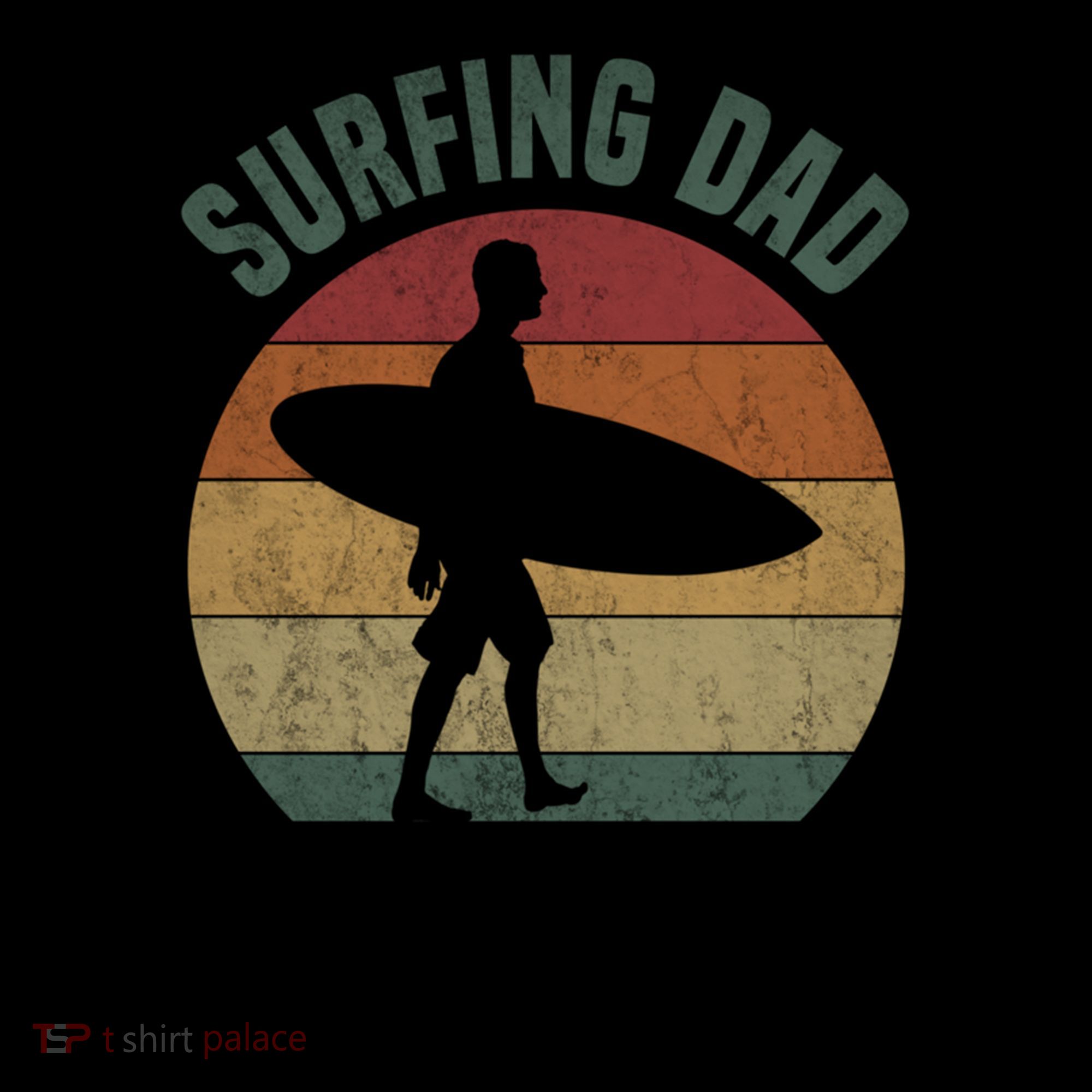 Surfing Dad Surfer Papa Funny Cool Gift Ornament