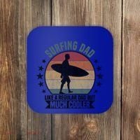 Surfing Dad Surfer Papa Funny Cool Gift Coaster thumb 0