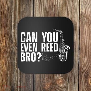 Saxophone Design Saxophone Player Reed Coaster