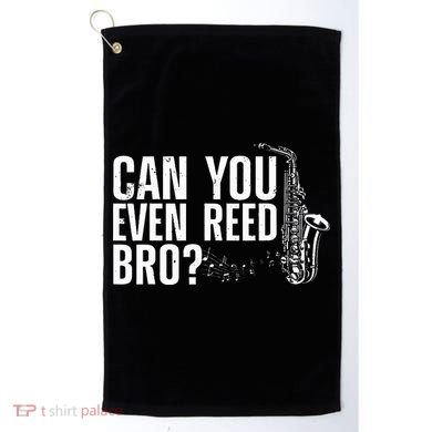 Saxophone Design Saxophone Player Reed Golf Towel