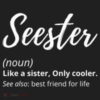 Seester Definition Seester Dictionary Best Sister Ever Gifts Tumbler thumb 3