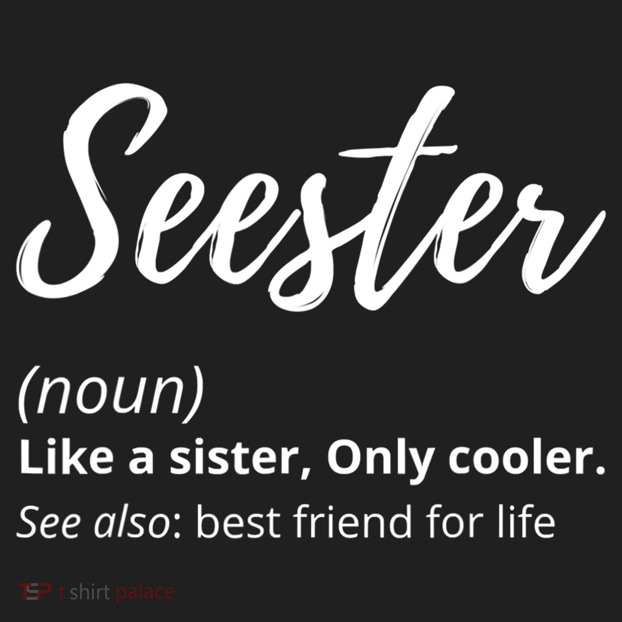 Seester Definition Seester Dictionary Best Sister Ever Gifts Tumbler