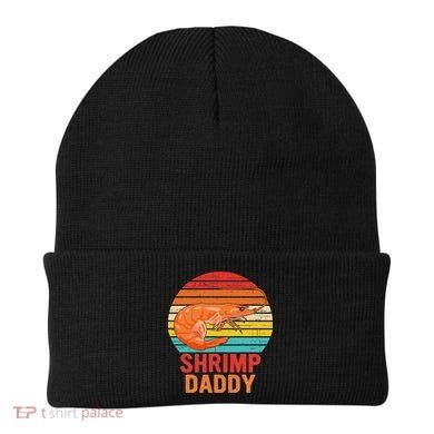 Shrimp Daddy Seafood Shellfish Vintage Beanie